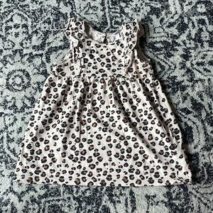 H&M cheetah print dress baby girl 9-12 month